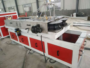 Máquina <span class=keywords><strong>de</strong></span> extrusión <span class=keywords><strong>de</strong></span> tubos eléctricos <span class=keywords><strong>de</strong></span> doble pared, <span class=keywords><strong>tubo</strong></span> <span class=keywords><strong>de</strong></span> conducto eléctrico corrugado <span class=keywords><strong>de</strong></span> <span class=keywords><strong>PVC</strong></span> HDPE PE PP PA - Product Image 4