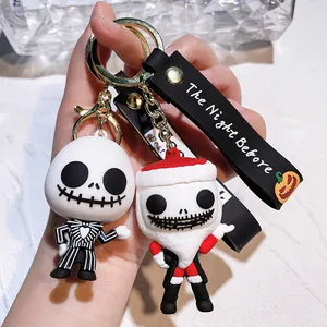 Movie a Nightmare on Elm Street Keychain Cosplay Horror Halloween Party Accessories Gifts Cartoon Pendant Keyrings