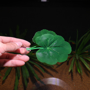 Tampon à feuilles en plastique <span class=keywords><strong>pour</strong></span> Betta Fish Zone de repos confortable qui améliore la santé du poisson simulant l'<span class=keywords><strong>habitat</strong></span> naturel <span class=keywords><strong>pour</strong></span> le salon - Product Image 2