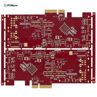 PCB Rogers RT/duroid 6002 haute fréquence à faible CTE sur l'axe Z pour satellite multicouche PTH à rapport d'aspect élevé
