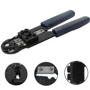 คีมหนีบลวดคริสตัลคีมซ่อมมือคีม RJ45สายเคเบิลเครือข่ายแลน RJ12สำหรับ4P 6P 8P - Product Image 3