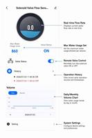 Vanne d'arrêt d'eau intelligente VF2419 pour toute la maison avec compteur |   Contrôleur intelligent Wi-Fi et protection contre les fuites pour appartements et maisons