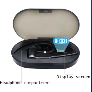 Hot-Bán OEM Không Dây Blotooth Duy Nhi-Tai Tai Nghe Không Có Trong Tai Giảm Tiếng Ồn Tai Gắn Kinh Doanh Hiển Thị Kỹ Thuật Số Tai Nghe - Product Image 2