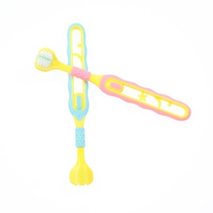 Spazzolino da Denti per Bambini con Tre Testine, per Uso Quotidiano e Pulizia Dentale, Vendita all'Ingrosso - Product Image 1