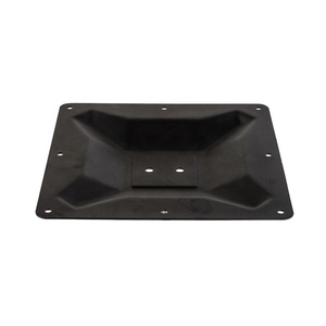 8 mét Độ dày vuông ăn Bàn Thép cơ sở - Product Image 3