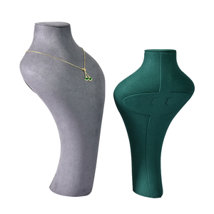 JINSKY, venta al por mayor, collar, expositor, busto, colgante, soporte, maniquí para escaparate, exhibición de joyas, tamaño grande - Product Image 6