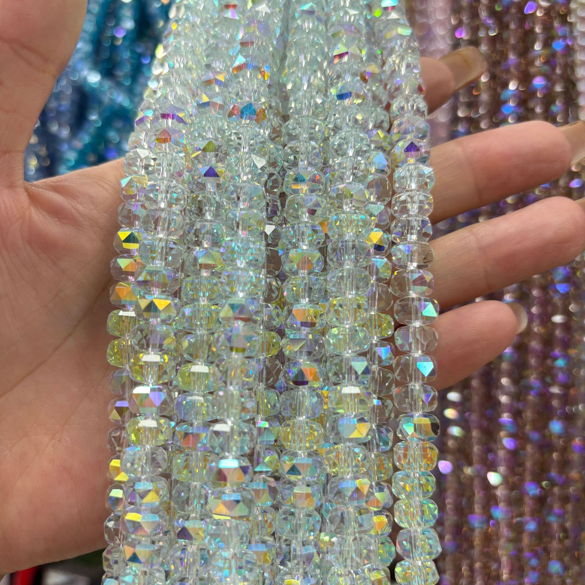 Colore AB placcato bianco