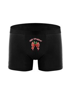 <span class=keywords><strong>Boxer</strong></span> da Uomo in Seta Ghiaccio Senza Cuciture, Intimo Alla Moda con Stampa Digitale Personalizzata, 95% Cotone 5% Spandex - Product Image 6