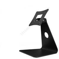 Support de moniteur de bureau, Support de rehausseur d'affichage LCD LED de bureau, Angles réglables, Support en acier VESA 75x75mm/100x100mm