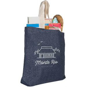 Sturdy Denim <strong>Coloured</strong> 12oz Cotton <strong>Canvas</strong> Tote Bag With Natural Cotton Flat Webbing Handles - Product Image 2
