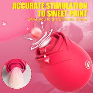 Mini Vibratore a Forma di Rosa con 10 Potenti Modalità, Design in Silicone Morbido per Donne, Spedizione Discreta e Rapida dal Magazzino USA - Product Image 4