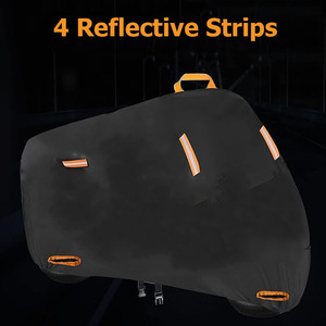 MESOROCK UV protéger anti-poussière moto housse anti-pluie soleil et anti-pluie pour moto avec sangle réfléchissante - Product Image 4