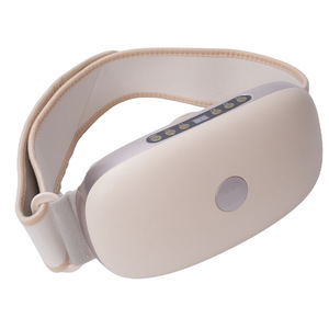Masajeador Abdominal W007 Blanco Recargable con Doble Placa de Amasamiento y Terapia de Calor para la Parte Inferior del Abdomen y la Cintura, Uso Doméstico - Product Image 2