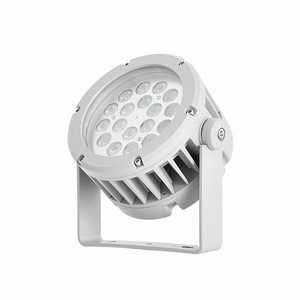Projecteur LED en aluminium 6000K lumière du jour, large faisceau, IP66, montage mural, haute luminosité, extérieur, durée de vie 50000H, CRI 80, capteur de lumière - Product Image 1