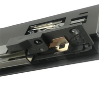 Glissière de tiroir à fermeture amortie à extension totale pour meuble de cuisine et de salle de bain, montage inférieur, capacité 40 kg
