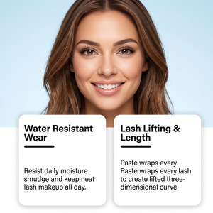 <span class=keywords><strong>Mascara</strong></span> longue tenue (brun) pour un look naturel et chic des yeux ; Maquillage pratique pour le quotidien et le travail - Product Image 2
