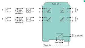 Nuevo y Original Interruptor Amplificador de Barrera de Seguridad P+F KCD2-SR-2 24V 2 Canales Aislados - Product Image 3