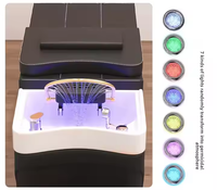 Table de spa d'hydrothérapie multifonctionnelle Offre Spéciale Lit de massage et de shampooing professionnel pour les salons de coiffure Hôtels Chambres Utilisation en extérieur