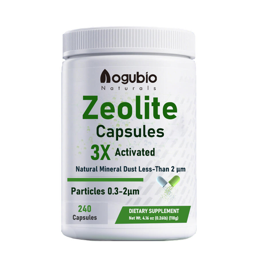 OEM Custom Labels Zeolite Capsules Zeolite 240 Capsules | Detox