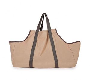 Muestra Gratuita: Bolsa Grande de Lona para Leña, Porta Leña para Interiores, Soporte para Leña, Transportador de Leña - Product Image 4