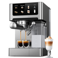 Machine à café expresso Aifa 20 bars, machine à café professionnelle PID, machine à expresso numérique intelligente avec moulin intégré