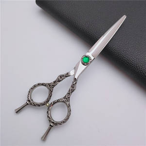 Ciseaux à cheveux professionnels 440C pour droitiers, ciseaux plats à 30 dents, en acier inoxydable, outils de coiffure, fabrication chinoise - Product Image 2