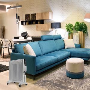 Radiatore in mica 2000W, 4 elementi, telecomando, 2 potenze, anti-ribaltamento, timer, ideale per riscaldare gli ambienti - Product Image 3