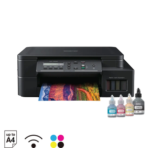 Imprimante jet d'encre multifonction sans fil Brother DCP-T520W avec réservoir d'encre rechargeable - Product Image 2