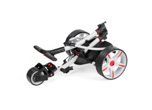 Golf <b>Carts</b> <b>Foldable</b> 3 Wheel Golf <b>Cart</b> Trolley White S1T2 <b>Foldable</b> Golf Scooter - Product Image 4