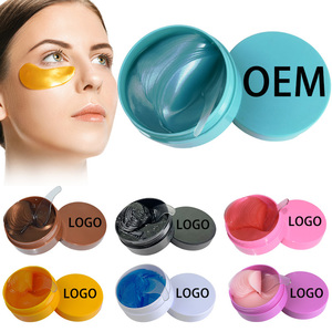 Bộ mặt nạ mắt collagen hữu cơ bán buôn, 60 miếng, mặt nạ hydrogel, làm săn chắc da, trị quầng thâm - Product Image 2