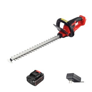 Taille-haie électrique industriel portable rechargeable, petit modèle sans fil à double ciseaux, batterie lithium, cisailles à végétation à moteur balayeur, pour bricolage - Product Image 1