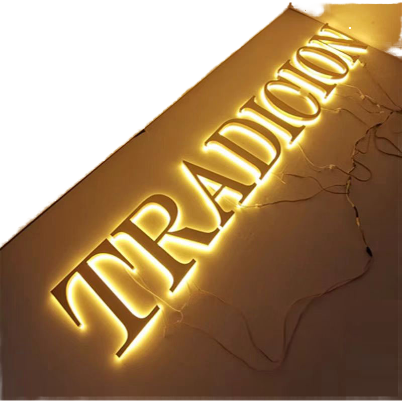 Custom 3D Metal Sign with Luminous