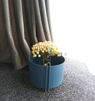Support rond décoratif pour fleurs de cactus, accessoires en métal, fausses plantes, vente en gros,