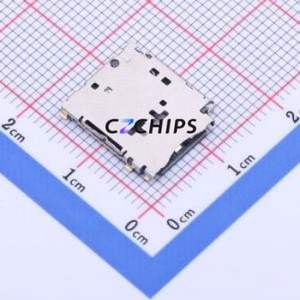 XKNANO-1131-18 SIM Card Connector SMD Connector Self-Return Type Nano SIM Card Card Holder With Card Detection - Product Image 1