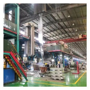 Continuous hot dipping galvanizing line with coil metal coating machine