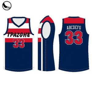 Conception personnalisée d'uniformes de basket-ball bleus pour équipe féminine - Product Image 1