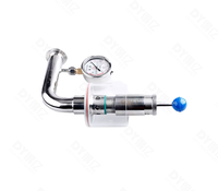 Vanne d'étanchéité d'eau automatique en acier inoxydable 304 pour réservoir de Fermentation de bière vanne d'échappement de réduction de pression sanitaire papillon