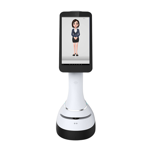 AI digital virtual humanoid robot supports customized logo service reception robot