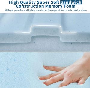 <b>Memory</b> Foam <b>Pillow</b> Adjustable Supportive Orthopedic Contour Sleep <b>Pillow</b> for Neck and Shoulder Pain - Product Image 3