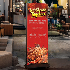 Caja de Luz Publicitaria LED Comercial de Alta Calidad, Personalizable, sin Marco, con Lona de Tela Retroiluminada para Publicidad Exterior - Product Image 1
