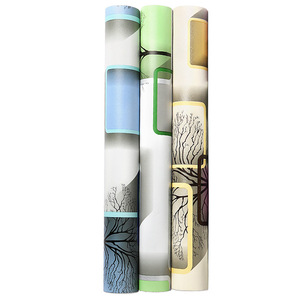 Rouleaux de papier peint de haute qualité <span class=keywords><strong>pour</strong></span> la décoration intérieure, <span class=keywords><strong>vinyle</strong></span> imperméable épais, autocollant 3D géométrique <span class=keywords><strong>pour</strong></span> la <span class=keywords><strong>cuisine</strong></span> - Product Image 2