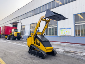 Diesel Mini Skid chỉ đạo file đính kèm tuyết lưỡi sk950 350kg 450kg 550kg bánh xe/Crawler theo dõi skidsteer mini <span class=keywords><strong>loader</strong></span> - Product Image 2