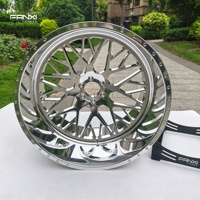 Jantes forgées Fanxi 8x6.5 8x180 8x170 8 trous avec 22x12 24x14 26x14 26x16 pour Ford F-250 F-350 Chevy Silverado 1500/2500/3500