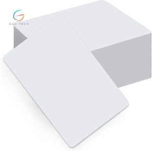 Carta PVC Premium Impermeabile GDC GDC6004 CR80 30 <span class=keywords><strong>Mil</strong></span> per Badge Fotografici, Stampabile Fronte-Retro con Qualità Grafica per Stampanti a Getto d'Inchiostro - Product Image 4