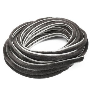 Ruitenborstel, weerscherm, raamrubber, siliconen afdichtingsstrip, wollen poolrubber, weerstrips met vinnen - Product Image 5