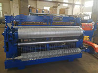 Machine à souder de rouleaux de treillis métallique à prix d'usine, machine automatique de fabrication de treillis à faible maille