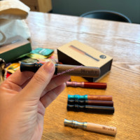 Precio de fábrica personalizado Inhalador Cambiar naturalmente de malos hábitos Dejar de fumar Inhalador para aceites esenciales