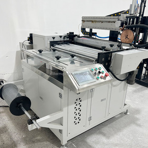 <span class=keywords><strong>Machine</strong></span> automatique de découpe, de roulage et de soudage de mailles 420 mm pour ligne de production de filtres à air de camions poids lourds - Product Image 5
