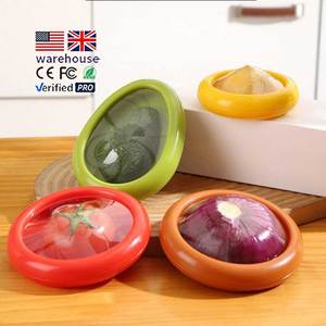 Mini Tủ Lạnh Lưu Trữ Hộp Bơ Cà Chua Silicone Phim Kín Rau Trái Cây Bảo Quản Tươi Cắm Trại Nhựa Tổ Chức - Product Image 1