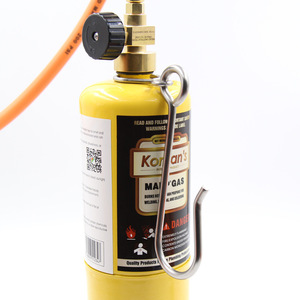 Antorcha de Gas Mapp Korban con Cilindro de 1 lb, Cabezal de Cobre, Interruptor Giratorio, Antorcha de Soldadura - Product Image 1